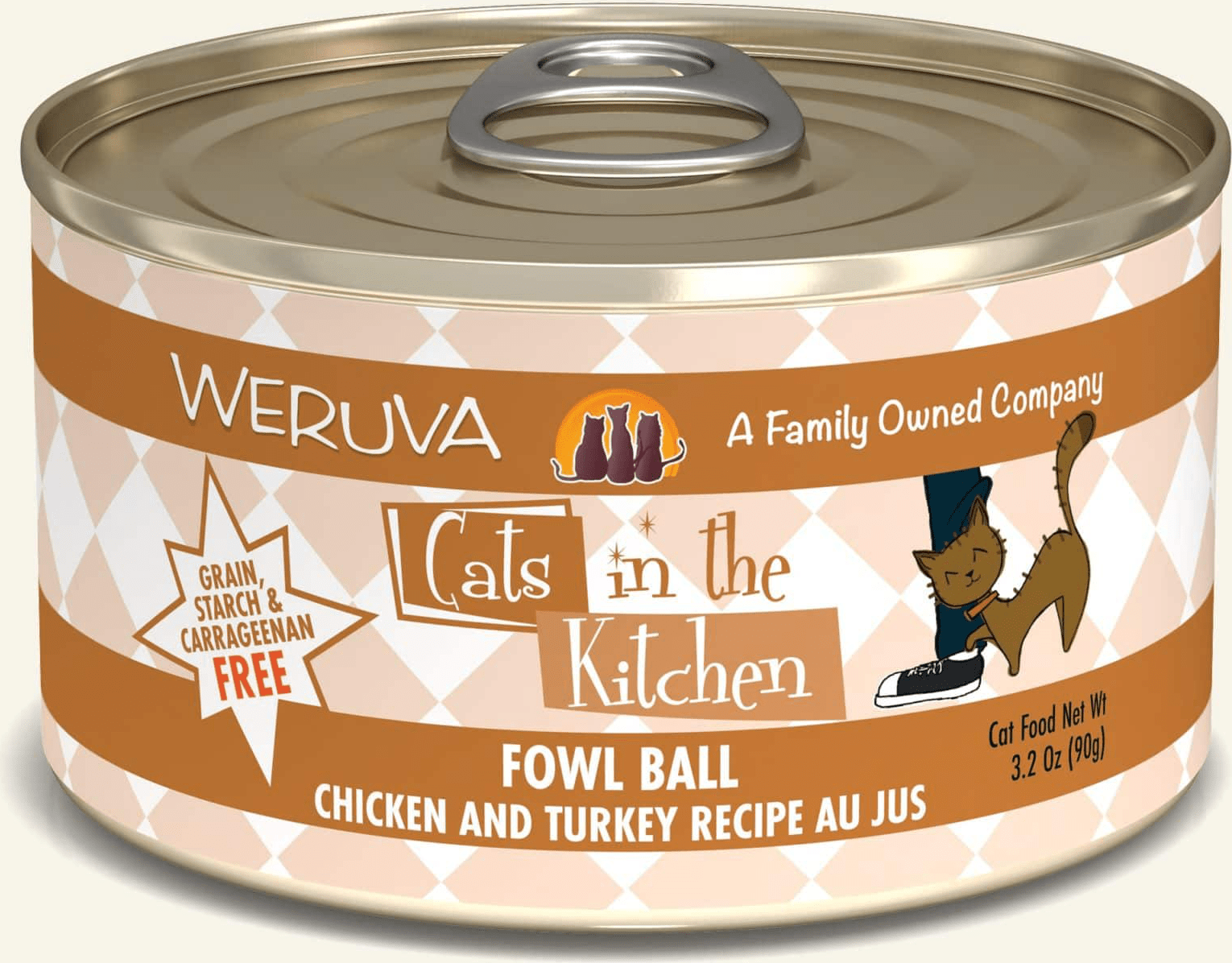 Cats In The Kitchen Fowl Ball